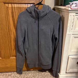 Lululemon Athletica Charcoal Zip-Up Jacket
